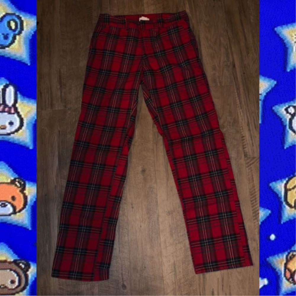 ZUMIEZ | EMPYRE CAELIE RED PLAID PANTS